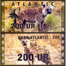 Bank Atlantic Canídeos 200 Ur 2016 Fe Fantasia