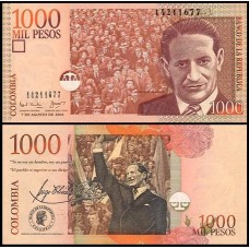Colômbia P-450a Fe 1.000 Pesos 2001