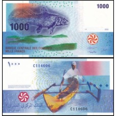Comoros Comores P-16a Fe 1.000 Francs 2005