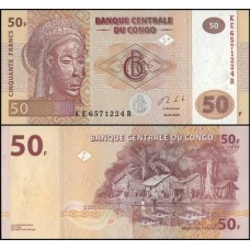 Congo Democratic Republic P-97c Fe 50 Francs 2020 G&D