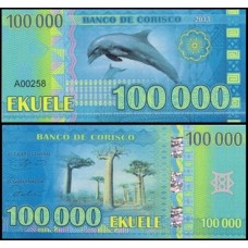 Corisco 100.000 Ekuele 2013 Fe Fantasia