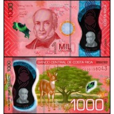Costa Rica P-280 Fe 1.000 Colones 2019 Polímero