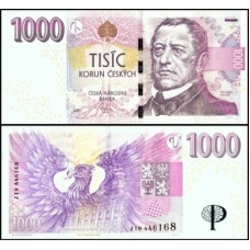 Czech Republic Tchéquia P-25d Fe 1.000 Korun 2008