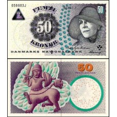 Denmark Dinamarca P-60a.1 Fe 50 Kroner 2004 Karen Christence