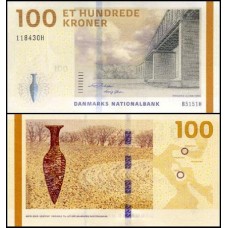 Denmark Dinamarca P-66d.5 Fe 100 Kroner 2015