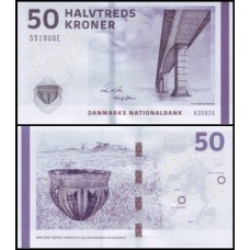 Denmark Dinamarca P-65a.2 Fe 50 Kroner 2009
