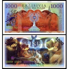 Eklisivia 1.000 Nulas 2016 Fe Polímero Fantasia