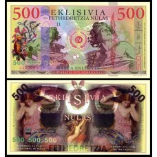 Eklisivia 500 Nulas 2016 Fe Polímero Fantasia