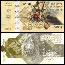 Elobey Pequeno 5.000 Ekuele 2016 Fe Fantasia