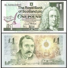 Scotland Escócia P-358a Fe 1 Pound 1994 Lord Ilay