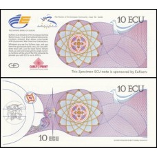 European Union 10 Ecu 1992 Expo 92 Sevilha
