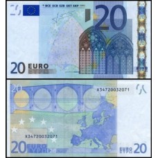 European Union P-10x Fe 20 Euros 2009 Alemanha