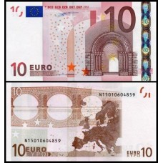 European Union P-9n Fe 10 Euros 2002 Áustria 