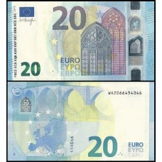 European Union P-22w Fe 20 Euros 2015 Híbrida Dinamarca 
