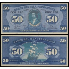 Fernandina Isla 50 Sucres 2016 Fe Fantasia