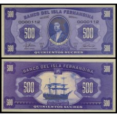 Fernandina Isla 500 Sucres 2016 Fe Fantasia
