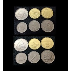Fiji Ilhas Fiji Set C/6 Moedas 2012 Fc (347)