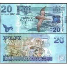Fiji Ilhas Fiji P-117a Fe 20 Dollars 2012