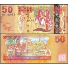 Fiji Ilhas Fiji P-118a Fe 50 Dollars 2012