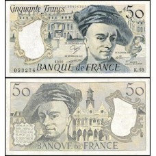 France França P-152d.2 S/Fe 50 Francs 1989