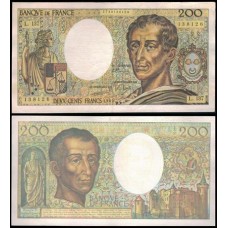 France França P-155 Falsa Sob 200 Francs 1989 - 02