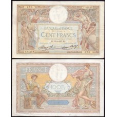 France França P-78c.45 Mbc 100 Francs 1937