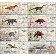 Frisland Set Completo C/7 Cédulas 2016 Fe Fantasia