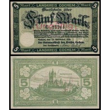 Germany Alemanha Cochem G-83.1 S/Fe 5 Mark 1918