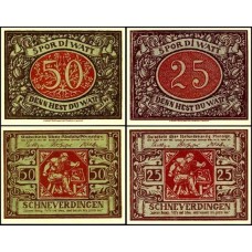 Germany Alemanha L-1163b Schneverdingen Fe 2 Notgelds 1921