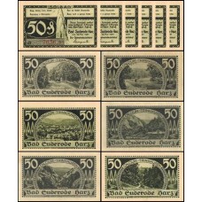 Germany Alemanha L-1261b Suderode Fe 6 Notgelds 1921