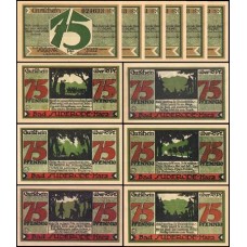 Germany Alemanha L-1261c Suderode S/Fe 6 Notgelds 1921