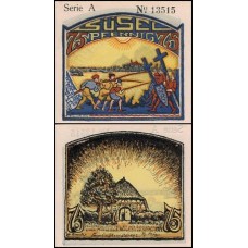 Germany Alemanha L-1269 Süsel Fe 75 Pfennig 1921