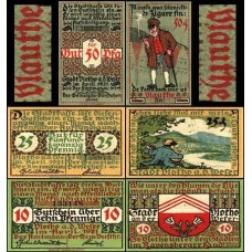 Germany Alemanha L-1332 Vlotho Fe 3 Notgelds 1921