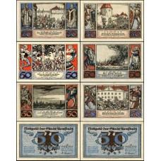 Germany Alemanha L-42 Arnstadt S/Fe 6 Notgelds 50pf 1921