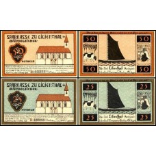 Germany Alemanha L-780e Lilienthal S/Fe 2 Notgelds 1921