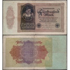 ermany Alemanha P-78 Bc 5.000 Mark 1922 - 2