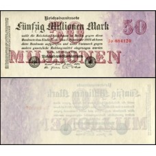 Germany Alemanha P-98.2 Fe 50.000 Mark 1923
