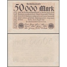 Germany Alemanha P-99 Fe 50.000 Mark 1923