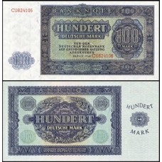 Germany Democratic Republic Alemanha Oriental P-15 Fe 100 Deutsche Mark 1948