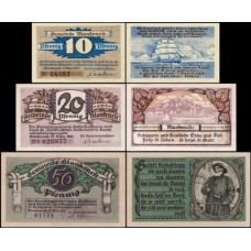 Germany Alemanha L-109 Blankenese Fe 3 Notgelds 1921