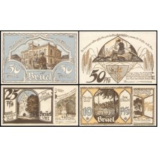 Germany Alemanha L-183 Brüel Fe 3 Notgelds 1922