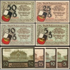 Germany Alemanha L-645 Johannisburg Fe 4 Notgelds 1921