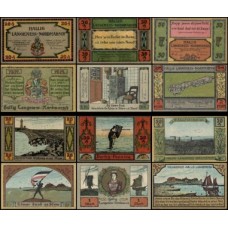 Germany Alemanha L-746 Langeness-Nordmarsch Fe 6 Notgelds 1921