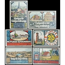 Germany Alemanha L-821 Lütjenburg Fe 3 Notgelds 1921