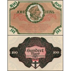 Germany Alemanha Konstanz M-2480.6a S/Fe 100 Mark 1922 