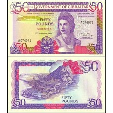 Gibraltar P-24 Fe 50 Pounds 1986 Rainha ♛
