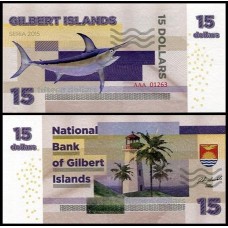 Gilbert Islands 15 Dollars 2015 Fe Fantasia