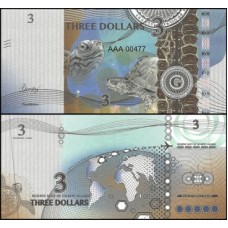 Gilbert Islands 3 Dollars 2016 FE Fantasia