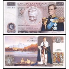 Great Britain Inglaterra 50 Pounds King Eduard Fe Fantasia