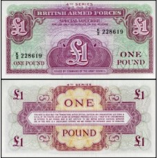 Great Britain Inglaterra P-M36a Fe 1 Pound ND (1962) Militar